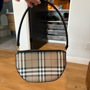 Burberry Olympia check small shoulder bag